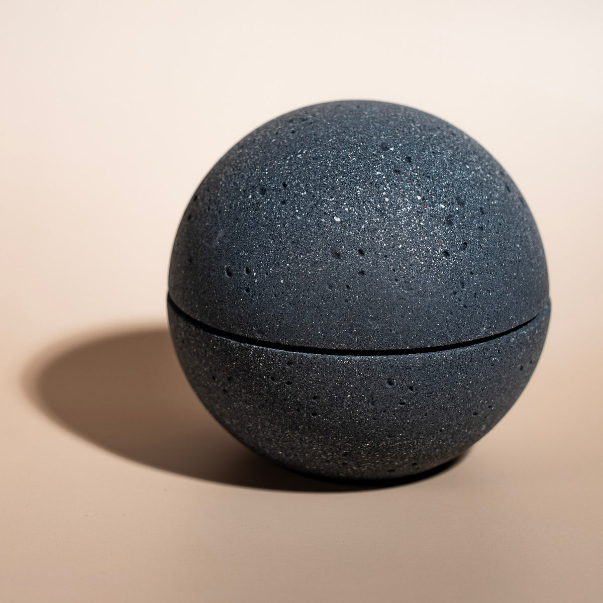 Sphere Grinder in Comet — concrete design grinder by HERBSTUDIO, grey colorway