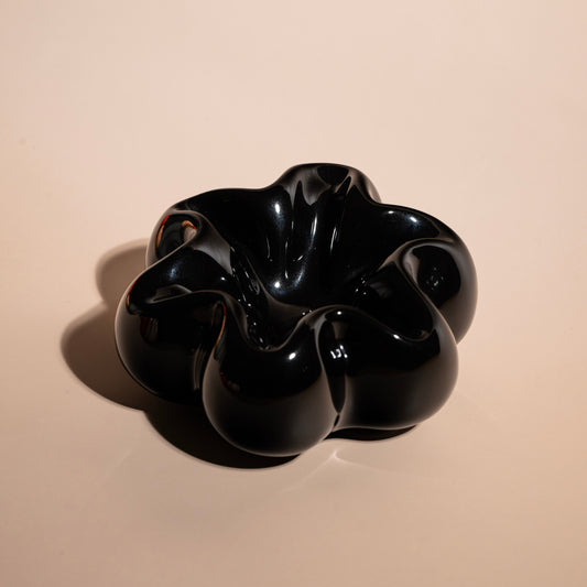 BLOOM ASHTRAY - OBSIDIAN
