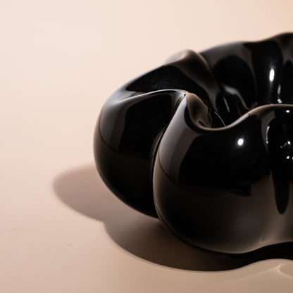 BLOOM ASHTRAY - OBSIDIAN