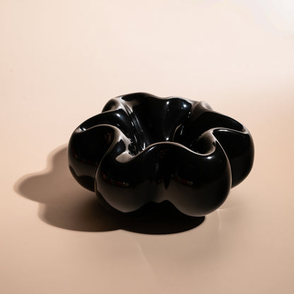BLOOM ASHTRAY - OBSIDIAN