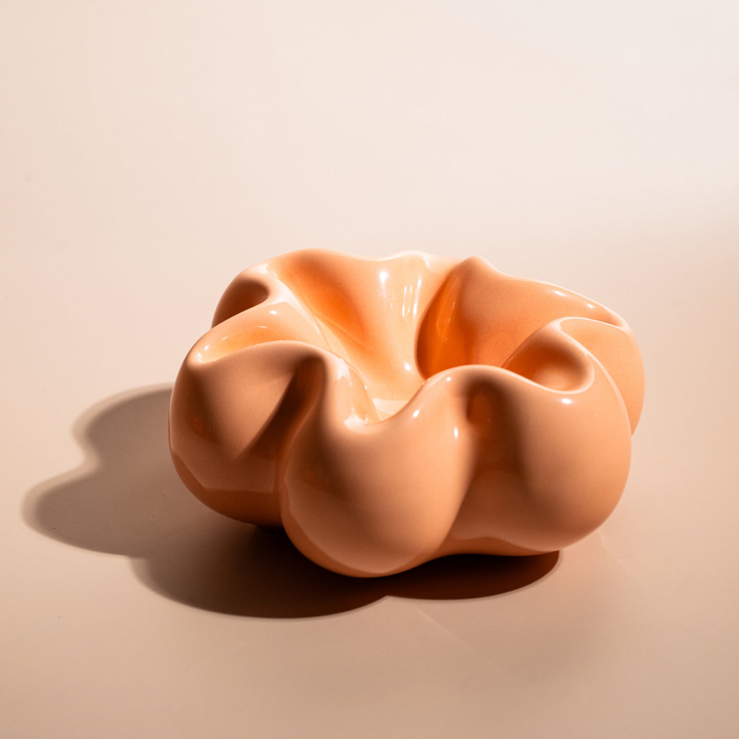 BLOOM ASHTRAY - SALMON