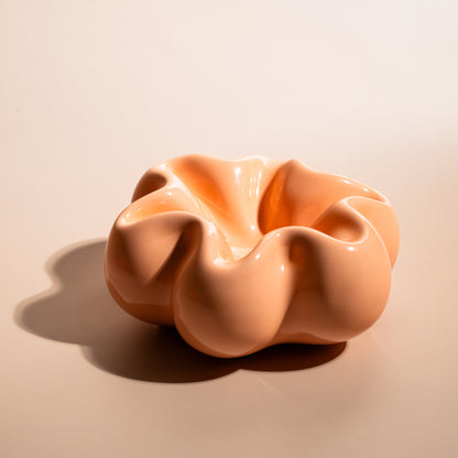 BLOOM ASHTRAY - SALMON